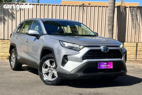Silver 2024 Toyota RAV4 Wagon Gx (2Wd) Hybrid