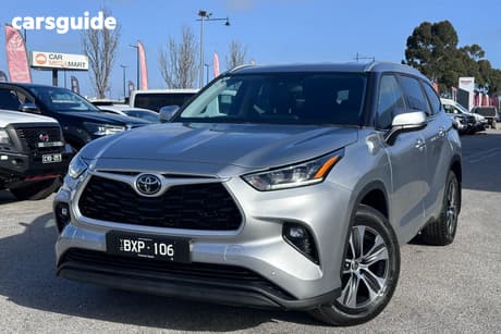 Silver 2021 Toyota Kluger Wagon Gxl Awd