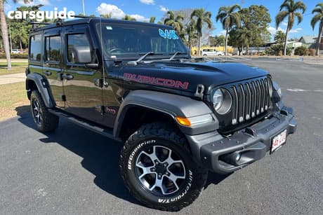 Black 2019 Jeep Wrangler Unlimited Hardtop Rubicon (4X4)