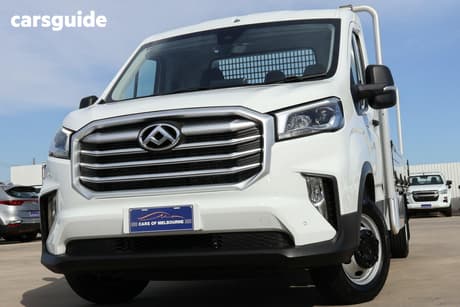 White 2024 LDV Deliver 9 Cab Chassis Lwb 3 Seat