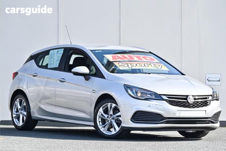 Silver 2018 Holden Astra Hatchback Rs