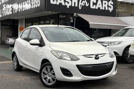 White 2012 Mazda 2 Hatchback Neo