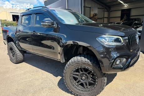 Black 2020 Mercedes-Benz X250 Dual Cab Pick-up D Power (4Matic)
