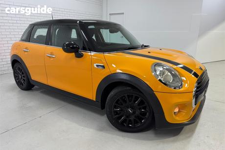 Orange 2016 Mini Cooper Hatchback 5D Hatch