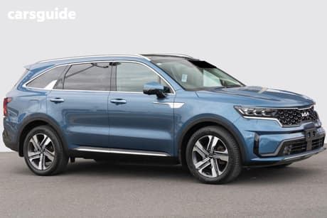 Blue 2023 Kia Sorento Wagon Gt-Line 7 Seat Phev Awd