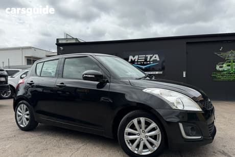 Black 2016 Suzuki Swift Hatchback Gl
