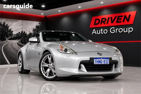 Silver 2010 Nissan 370Z Roadster