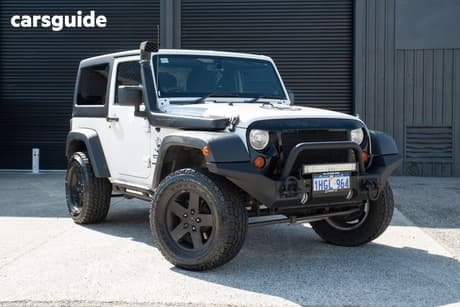 White 2013 Jeep Wrangler Softtop Sport (4X4)