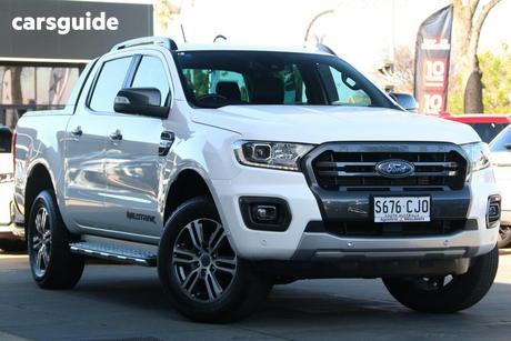 White 2021 Ford Ranger Double Cab Pick Up Wildtrak 3.2 (4X4)