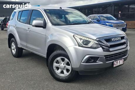Silver 2017 Isuzu MU-X Wagon Ls-M (4X2)