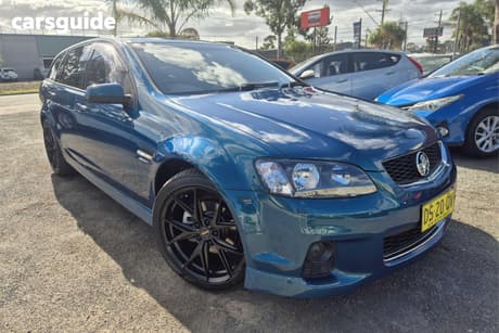Green 2013 Holden Commodore Sportswagon Sv6 Z-Series