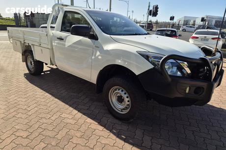 White 2019 Mazda BT-50 Cab Chassis Xt (4X4) (5Yr)