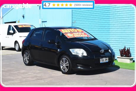 Black 2008 Toyota Corolla Hatchback Ascent