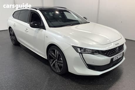 White 2022 Peugeot 508 Sportswagon Gt