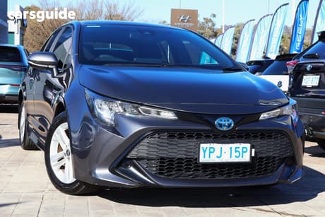 Grey 2021 Toyota Corolla Hatchback Ascent Sport Hybrid