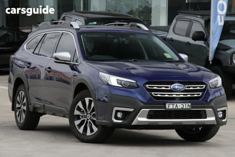 Blue 2025 Subaru Outback Wagon Awd Touring