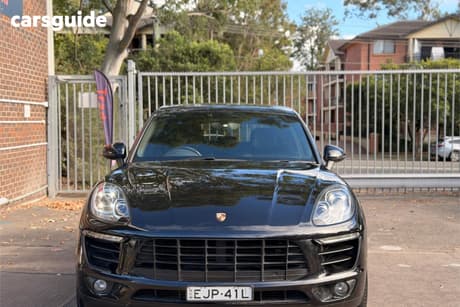 Black 2014 Porsche Macan Wagon S Diesel