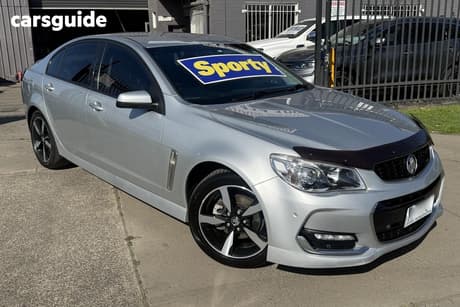 Silver 2017 Holden Commodore Sedan Sv6