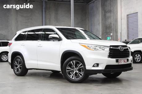 White 2016 Toyota Kluger Wagon Gxl (4X2)