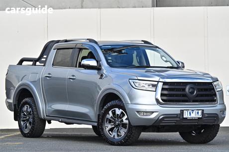 Silver 2021 GWM UTE Dual Cab Utility Cannon-X (4X4)