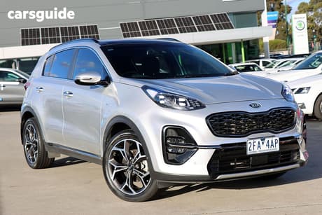 Silver 2019 Kia Sportage Wagon Gt-Line (Awd)