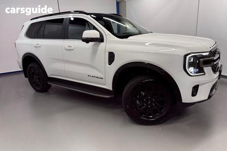 White 2026 Ford Everest Wagon Platinum (4Wd)