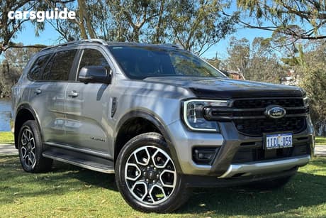 Silver 2024 Ford Everest Wagon Wildtrak Special Edition (4Wd)