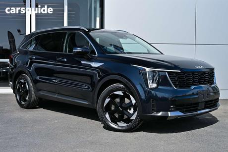 Blue 2025 Kia Sorento Wagon Sport+