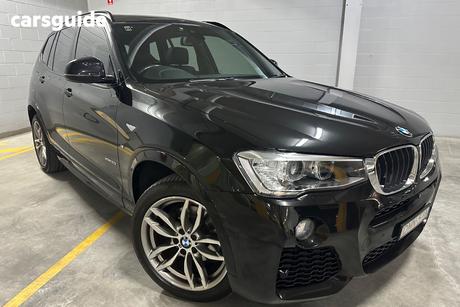 Black 2017 BMW X3 Wagon Xdrive 20I
