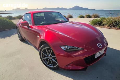 Red 2017 Mazda MX-5 Convertible Roadster