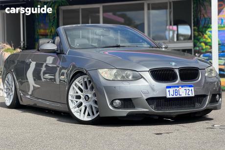 Grey 2009 BMW 325I Convertible 25I