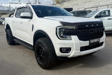 White 2024 Ford Ranger Double Cab Pick Up Xlt 2.0 Hi-Rider (4X2)