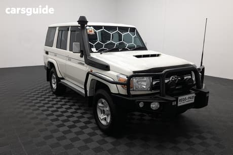White 2022 Toyota Landcruiser Wagon Gxl