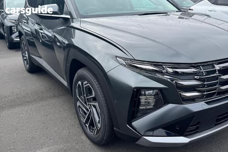 Grey 2026 Hyundai Tucson Wagon Premium Hybrid (Awd)