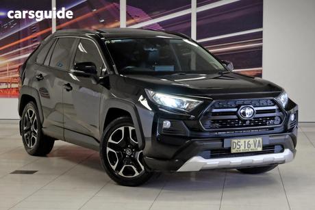 Black 2019 Toyota RAV4 Wagon Edge Awd