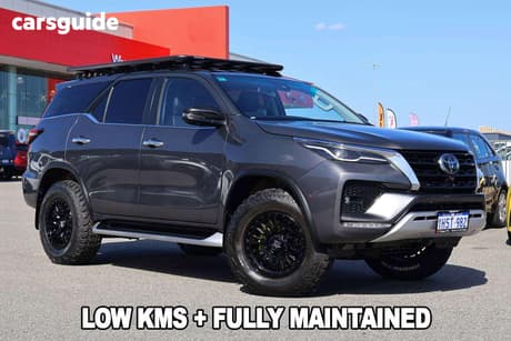 Grey 2022 Toyota Fortuner Wagon Crusade