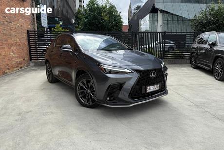 Grey 2026 Lexus NX SUV NX350H F SPORT F