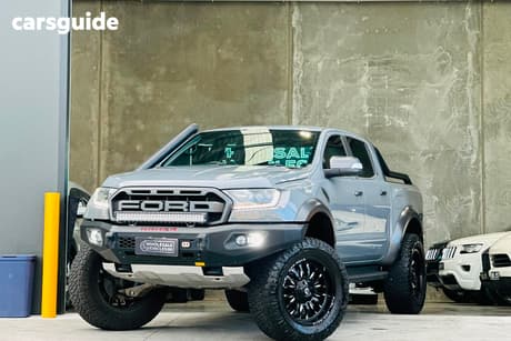 Grey 2019 Ford Ranger Double Cab Pick Up Raptor 2.0 (4X4)