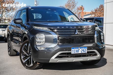 Black 2024 Mitsubishi Outlander Wagon Exceed Tourer 7 Seat (Awd)