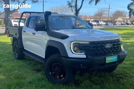 White 2025 Ford Ranger Dual Cab Chassis Super Duty (4X4)