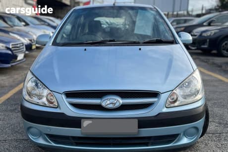 Blue 2007 Hyundai Getz Hatchback Sx