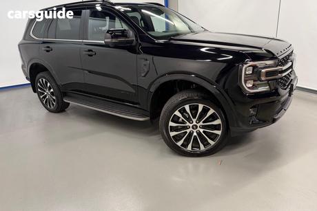 Black 2026 Ford Everest Wagon Platinum (4Wd)