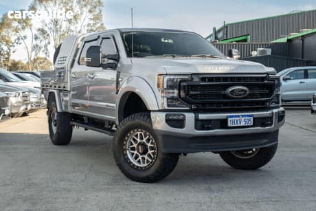 Silver 2023 Ford F250 Ute Tray