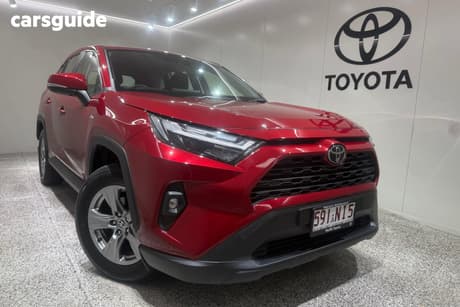 Red 2025 Toyota RAV4 Wagon Gx (2Wd) Hybrid