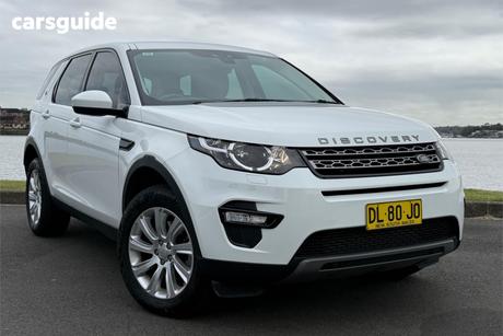 White 2015 Land Rover Discovery Sport Wagon Si4 Se