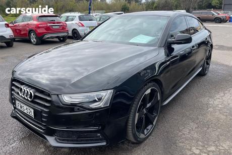 Black 2015 Audi A5 Hatchback Sportback 2.0 Tfsi Quattro
