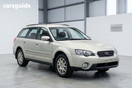 Gold 2004 Subaru Outback SUV 2.5I LUXURY MY04