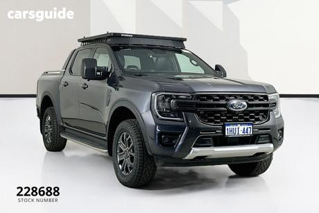 Grey 2022 Ford Ranger Double Cab Pick Up Wildtrak 2.0 (4X4)