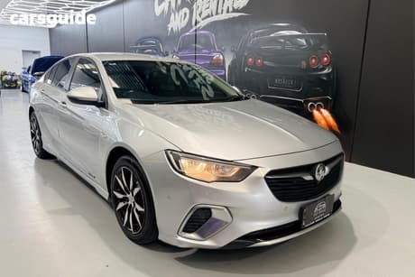 Silver 2018 Holden Commodore Liftback Rs