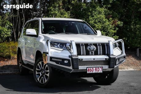 White 2023 Toyota Landcruiser Prado Wagon Vx